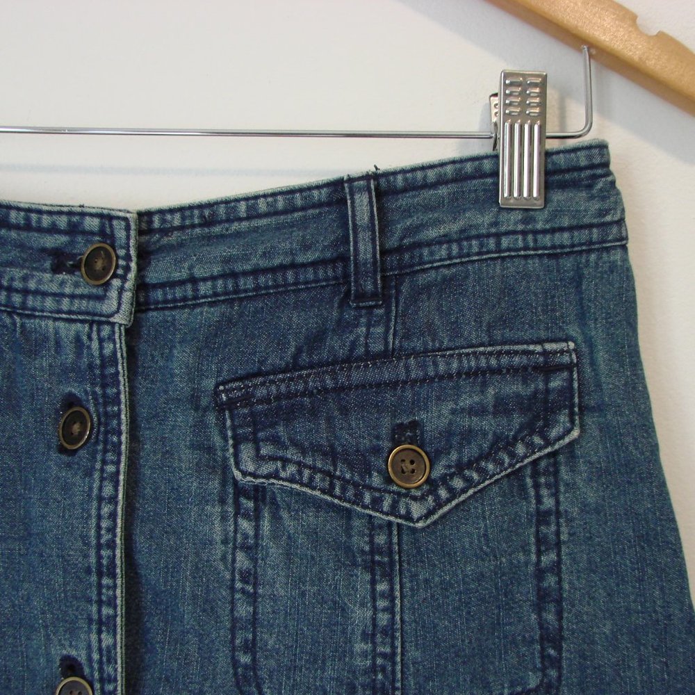 Jones New York Dark Blue Maxi Skirt - Picture 7 of 13